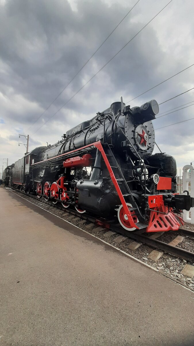 Паровоз л-0029. Музей РЖД Ростов-на-дону .фото автора.