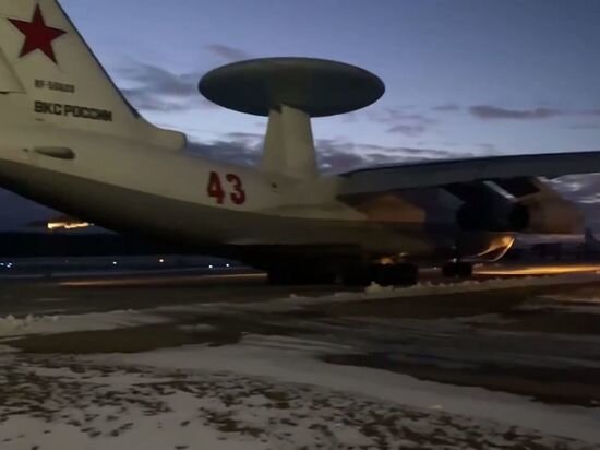     Самолет А-50. Фото: Кадр из видео.