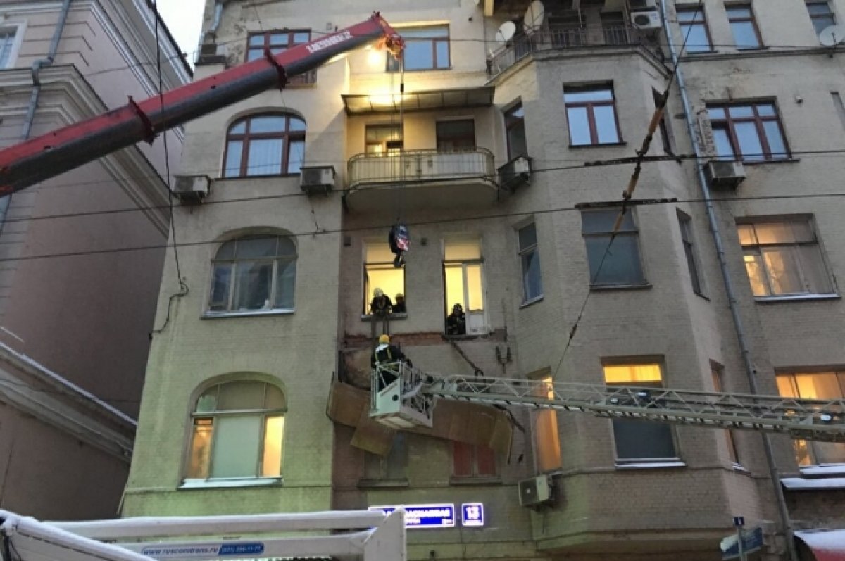Балконы в домах Москвы