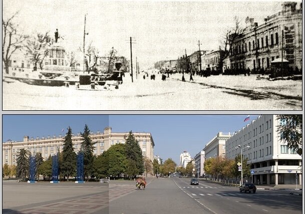 Центральная площадь г. Белгорода 