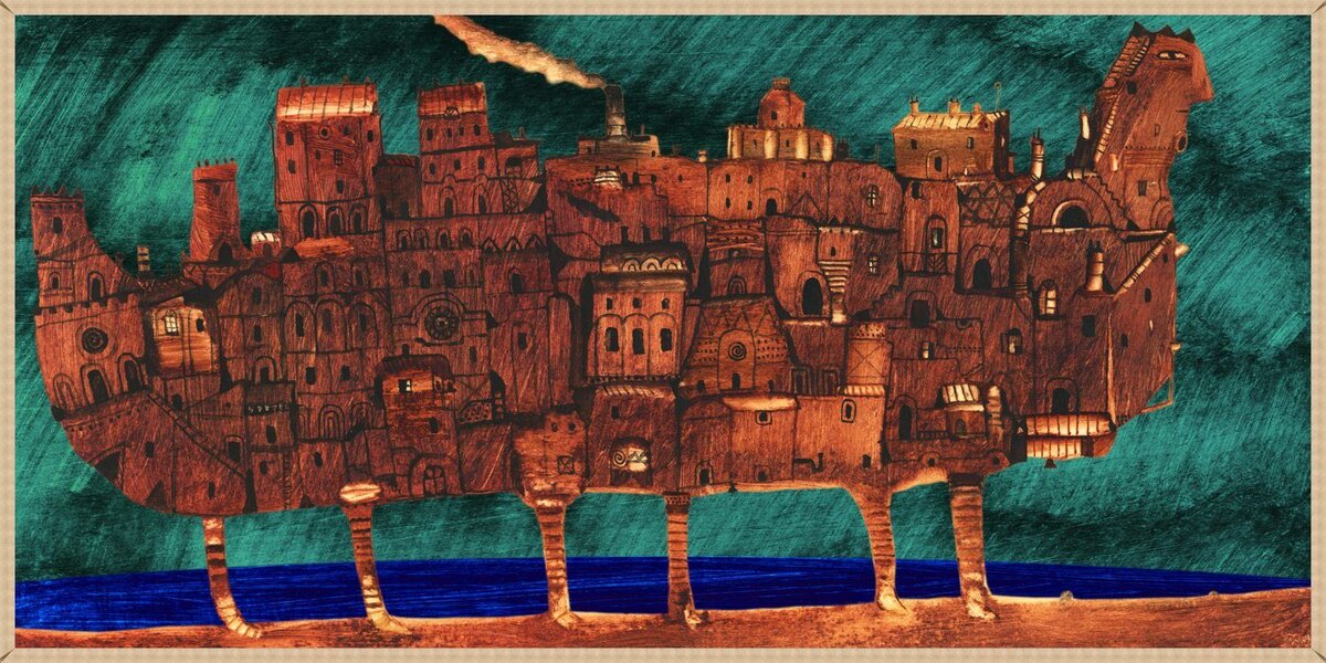 © Арсений Лапин.	Сбежавший город