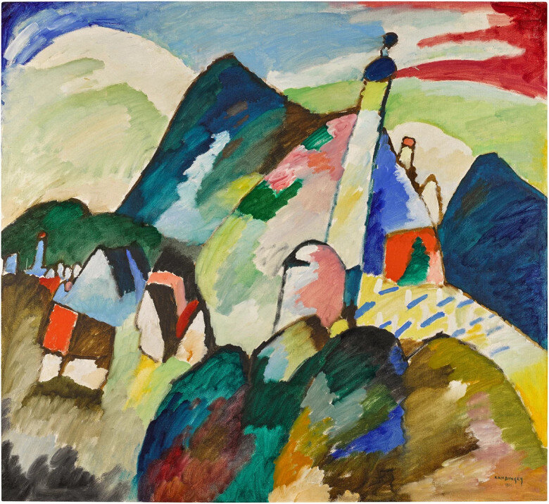    Картину Кандинского «Церковь в Мурнау» продали на Sotheby’s за 44,6 миллиона долларов (фото 1)