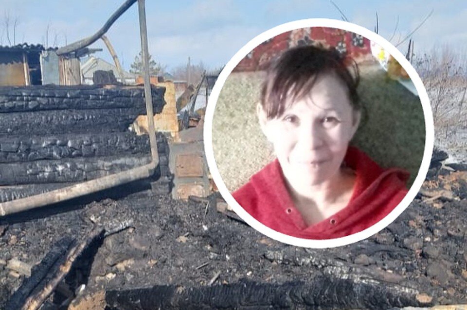     Женщина и трое детей остались без крова из-за того, что пожарная машина не успела подъехать к их дому. Фото: Предоставлено героиней публикации