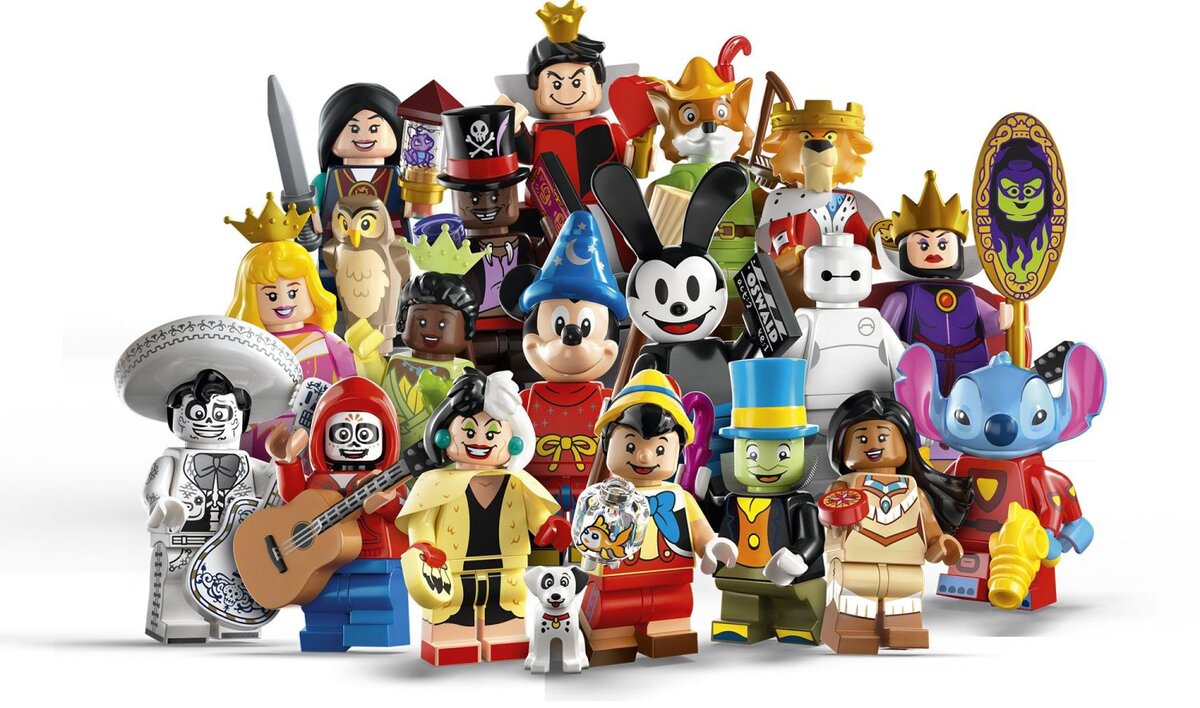 Коллекционные минифигурки Лего, в честь 100-летнего юбилея Дисней. Lego  Disney 71038 | Лего Малефик | Дзен