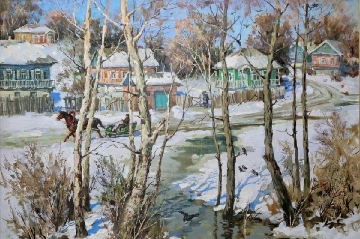    Картины для Кандалакшского центра соцобслуживания собирают в Заполярье