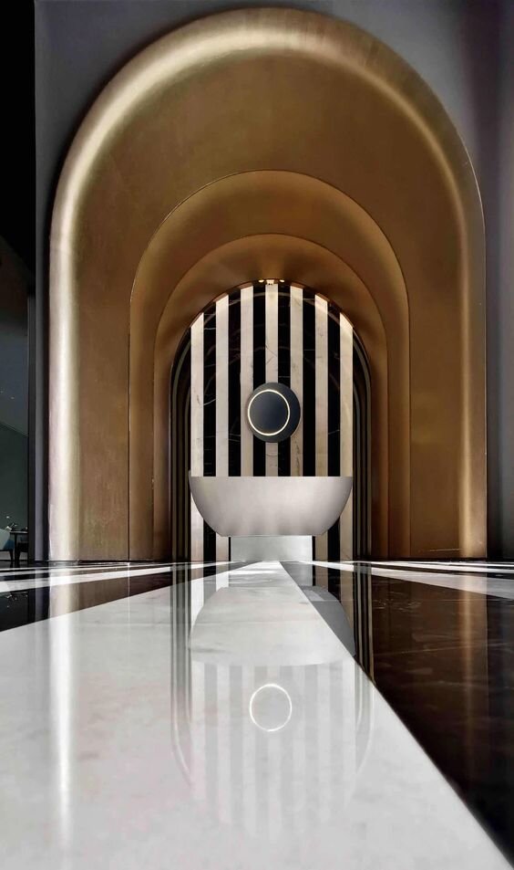 Пример арки в интерьере