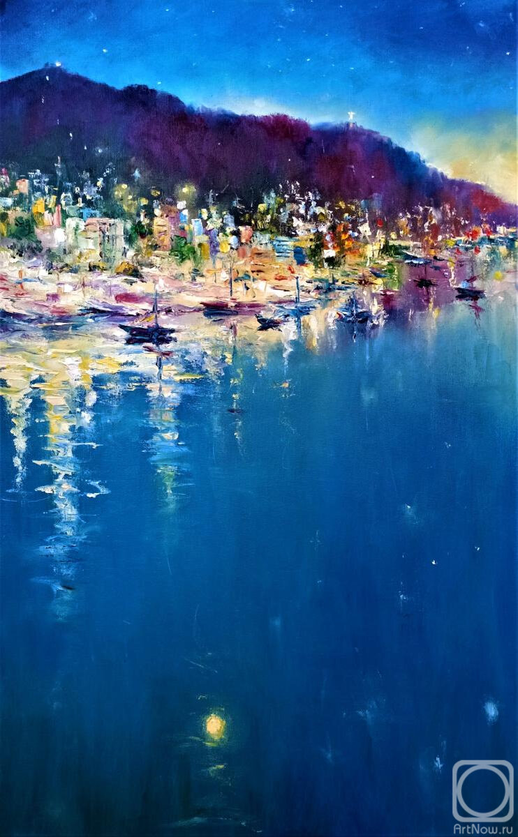 "Somewhere in the world" (80x50, холст, масло). Худ. Ильгиз Муртазин