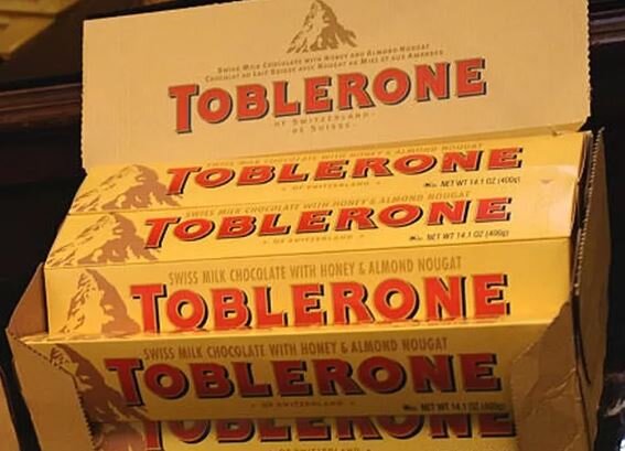 Шоколад Toblerone ассорти, 120г