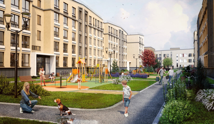 Квартиры в ЖК «ЮгТаун» в Шушарах: новые корпуса квартала «Греция»