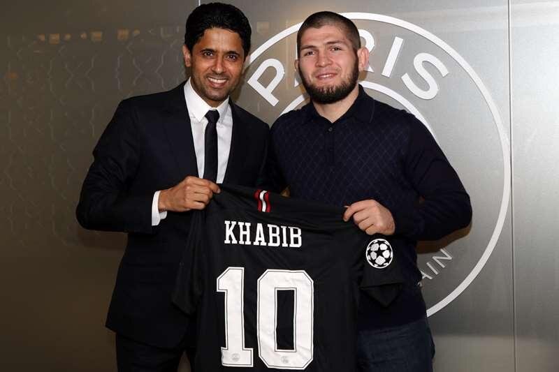     Нассер Аль-Хелайфи и Хабиб Нурмагомедов