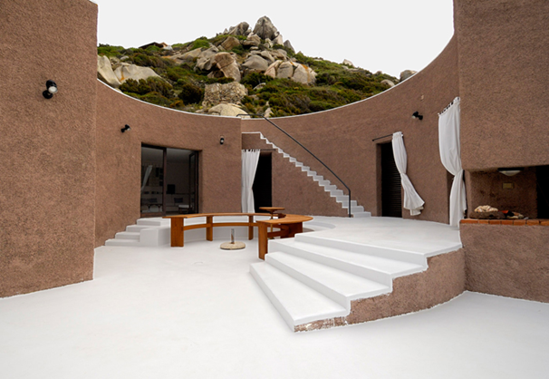 CASA ROTONDA 1967 год http://www.ciniboeriarchitetti.com/