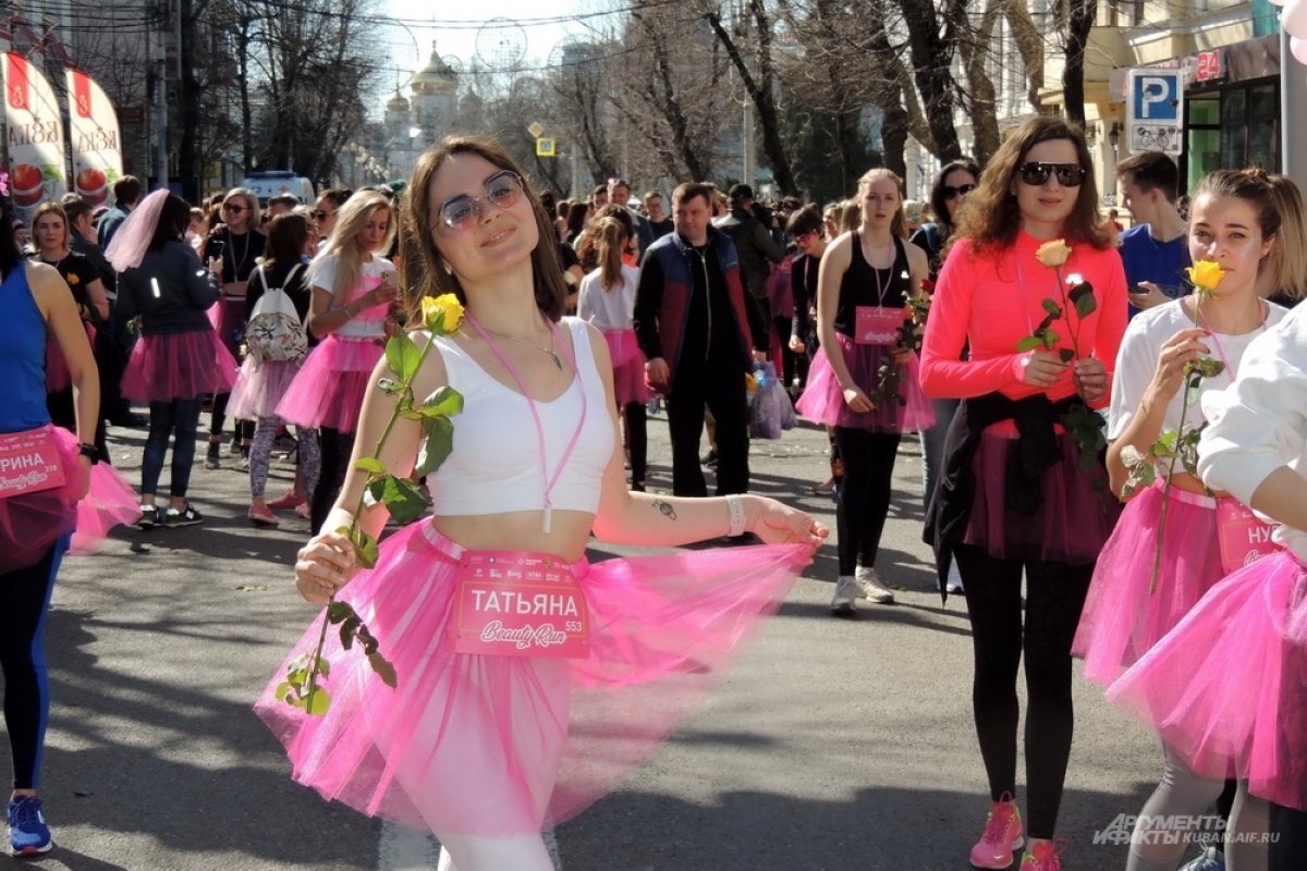    Для женского забега в розовых пачках перекроют центр Краснодара