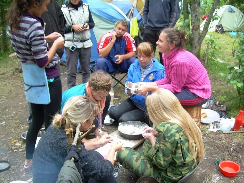 Лепим вареники