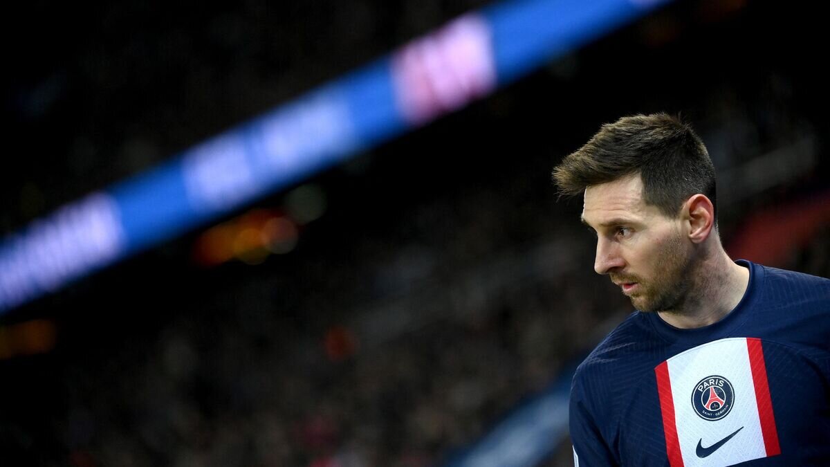    Футболист "ПСЖ" Лионель Месси© AFP 2023 / FRANCK FIFE