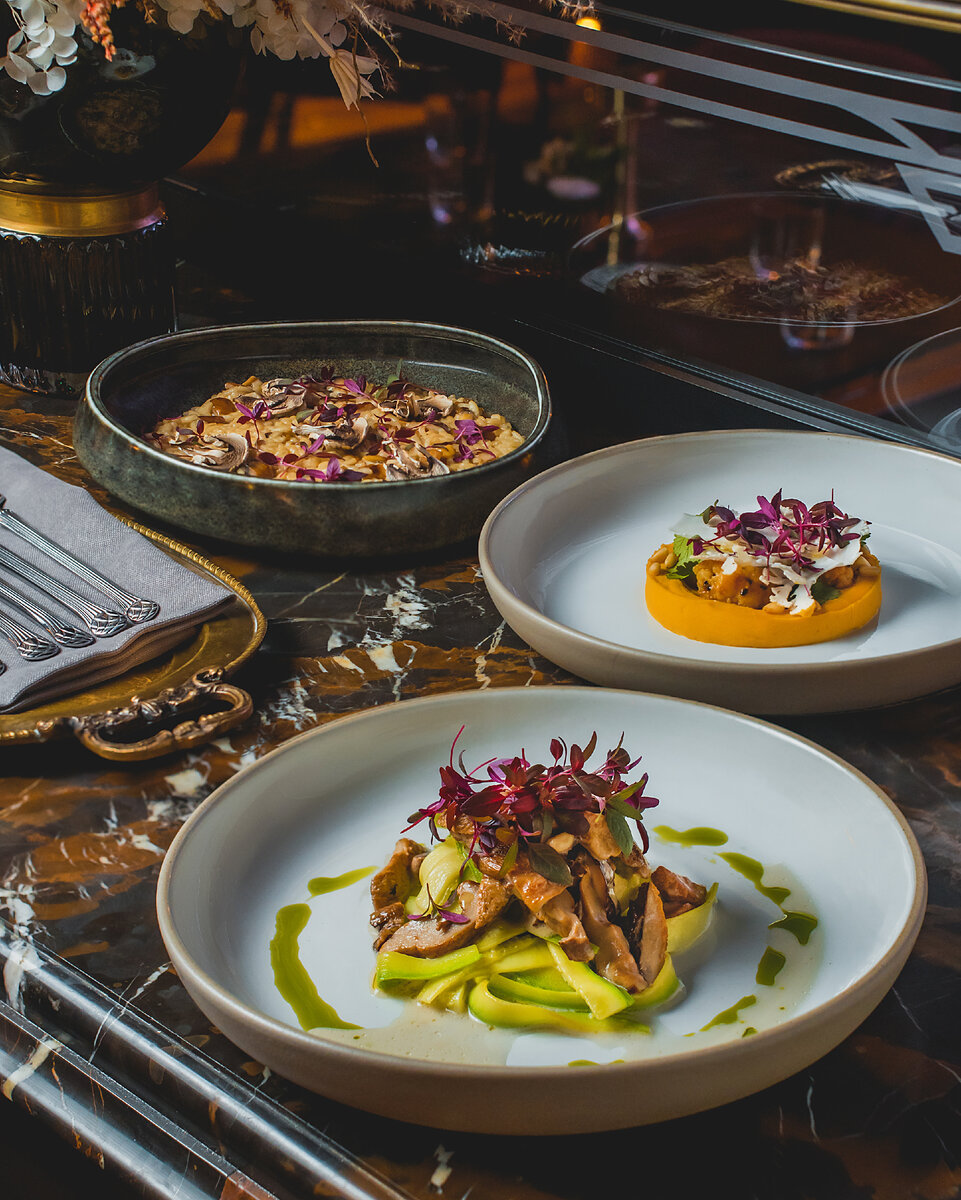 Блюда из личного архива. Постное меню 2022 года "Bar London" Шеф-повар: Ангуров Никита