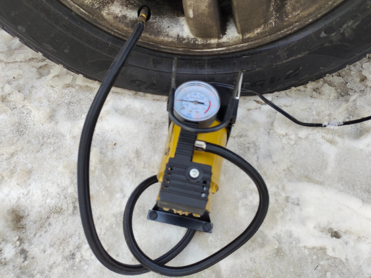 автомобильный компрессор торнадо