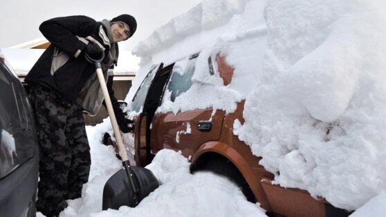    Сугробы в Москве 9 марта установили новый рекорд высоты Алина Городниченко