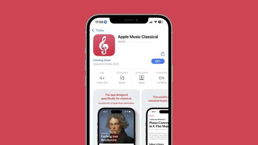    Так выглядит иконка Music Classical: скрипичный ключ вместо ноты.
