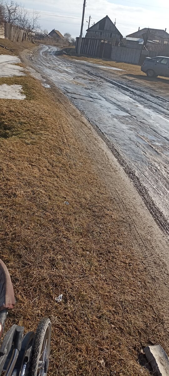 Грязь помесили, передачу забрали 🙂 | Вдова. Одна с ребенком (в деревне ...