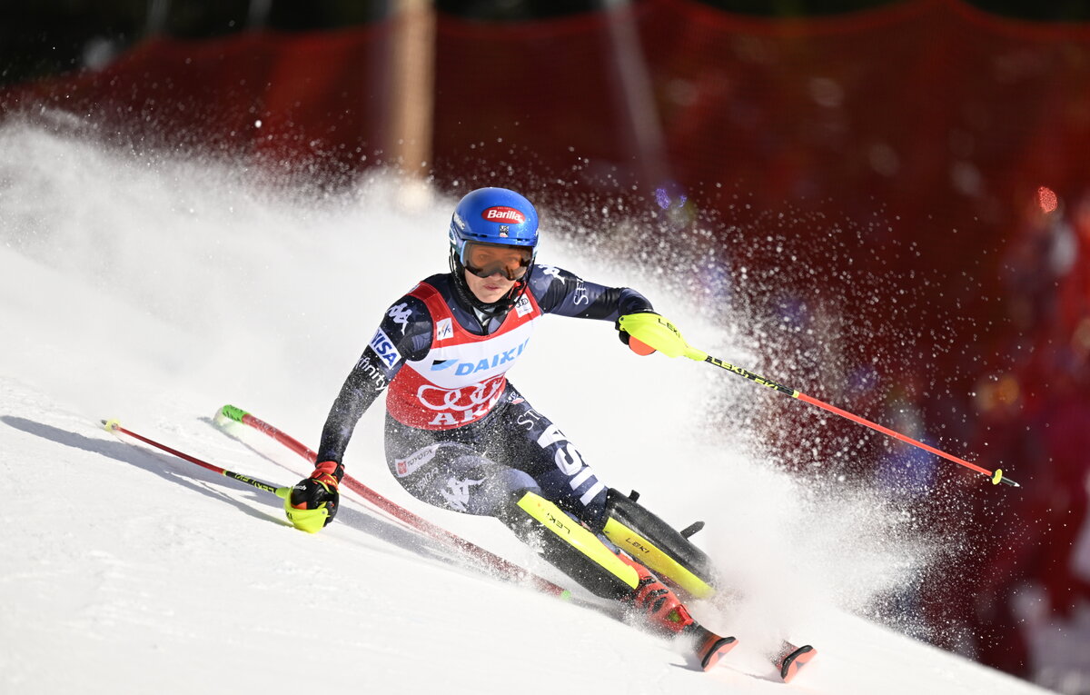    Микаэла Шиффрин  EPA-EFE/Pontus Lundahl