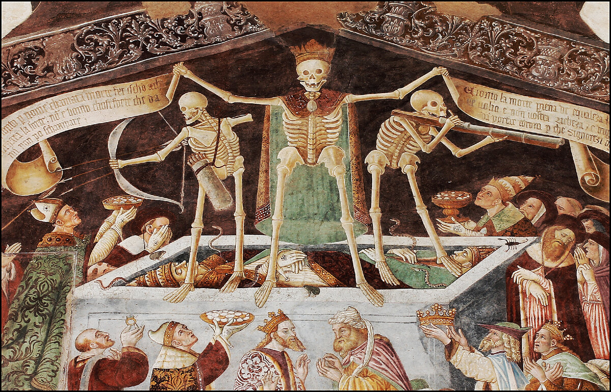 Гольбейн пляска смерти картина