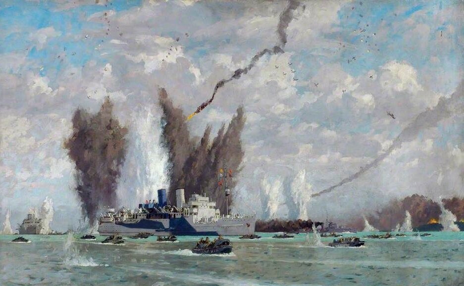 Картина художника Нормана Уилкинсона