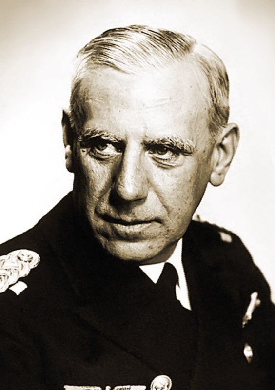 Руководитель германской военной разведки (Абвер) адмирал Вильгельм Канарис.