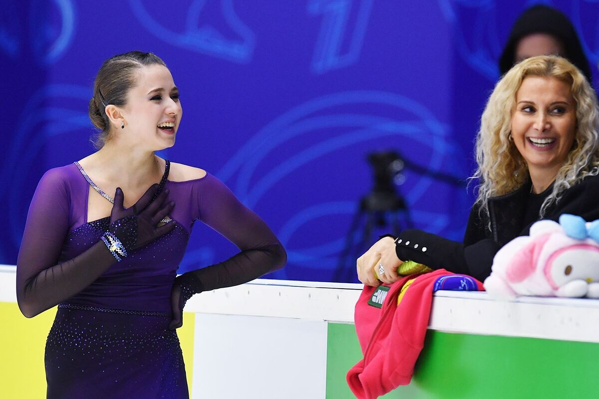 Камила Валиева и Этери Тутберидзе