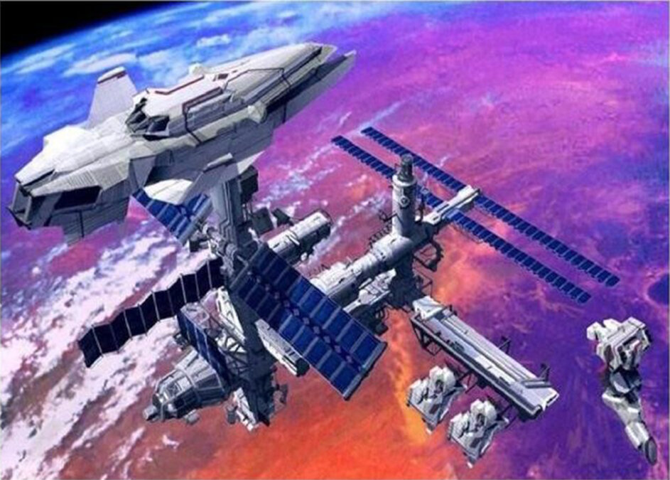 На орбитальной станции планировалась сборка звездолёта "Астра"
