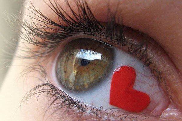 Глаза влюбленного человека