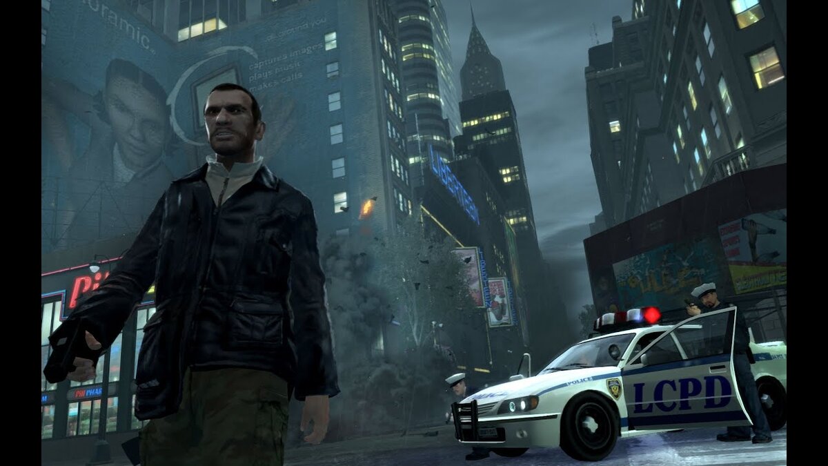 Особенности открытого мира Grand Theft Auto IV. | Неоновый Герой | Дзен