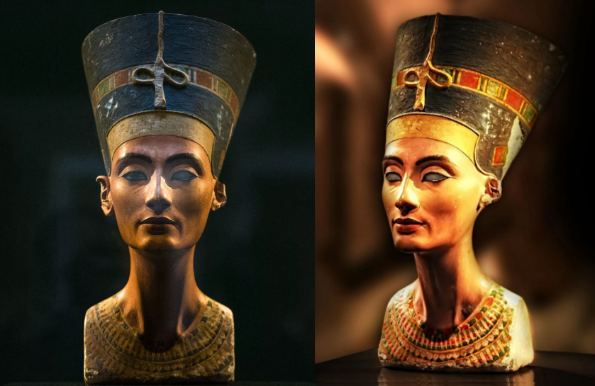 Как бы выглядели Нефертити и Клеопатра, если бы жили сегодня и пользовались фотошопом