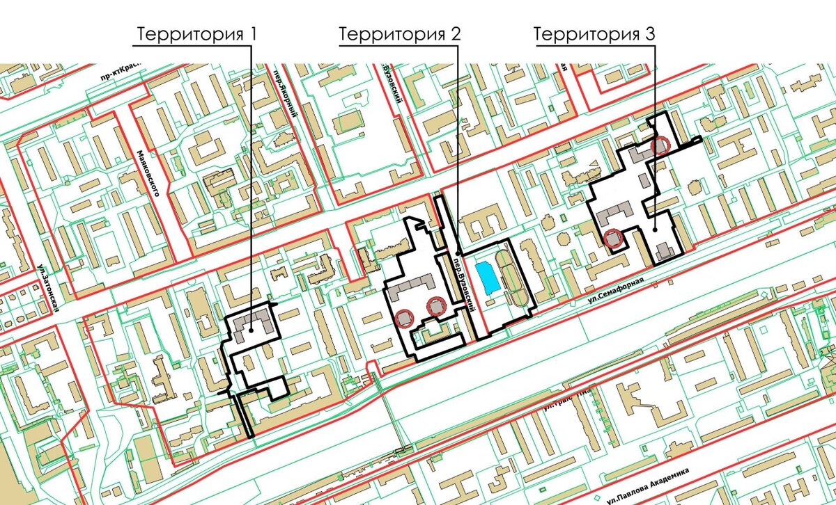 Красноярск улица вавилова карта