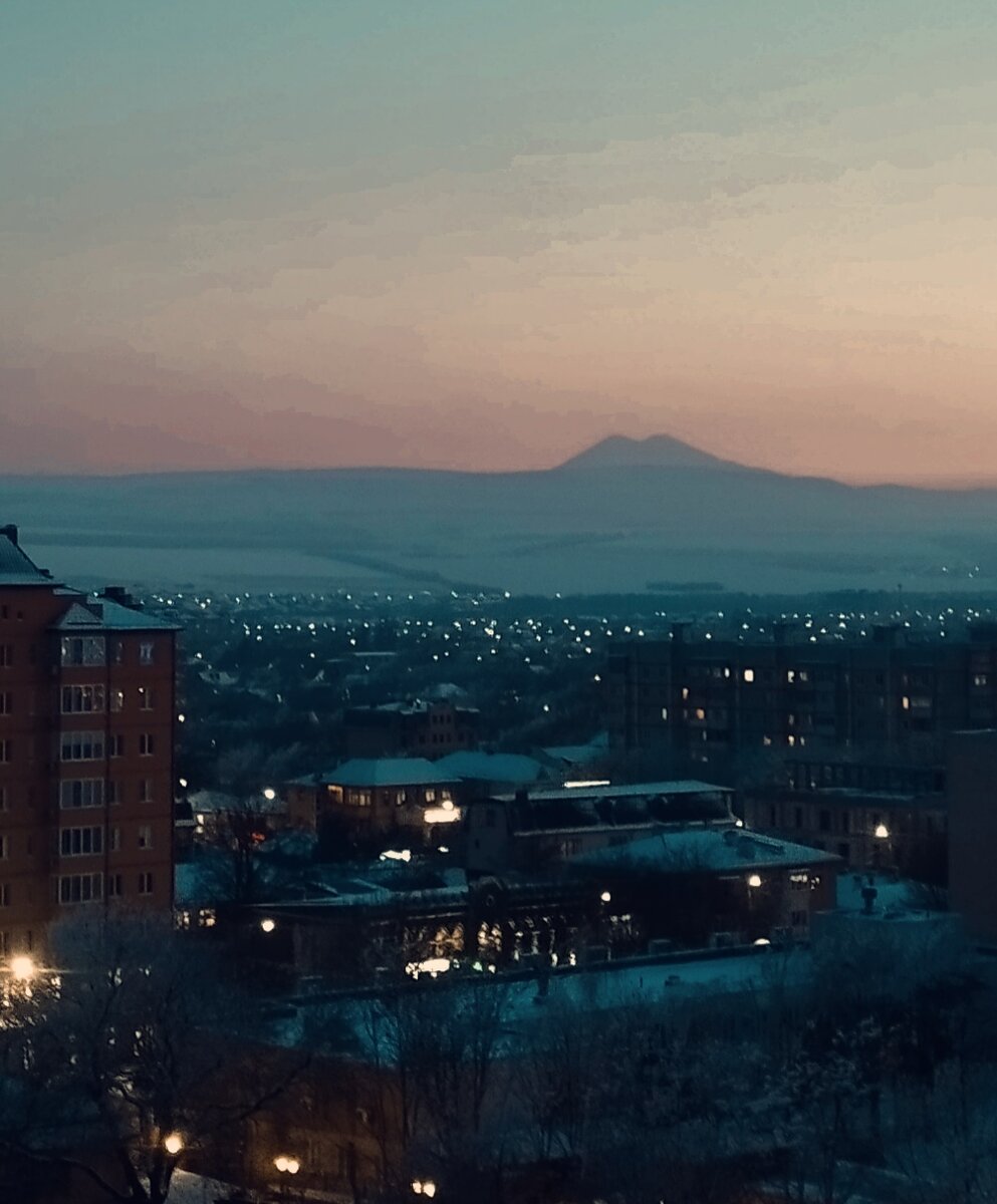 Вид из номера на запад