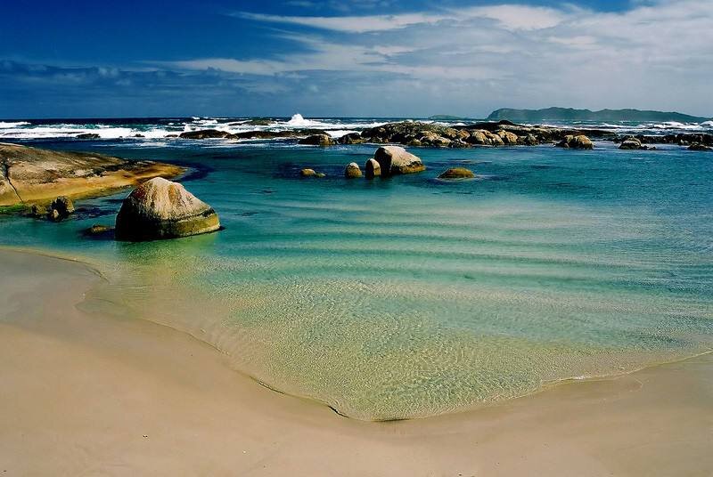 Один из живописных пляжей Дании