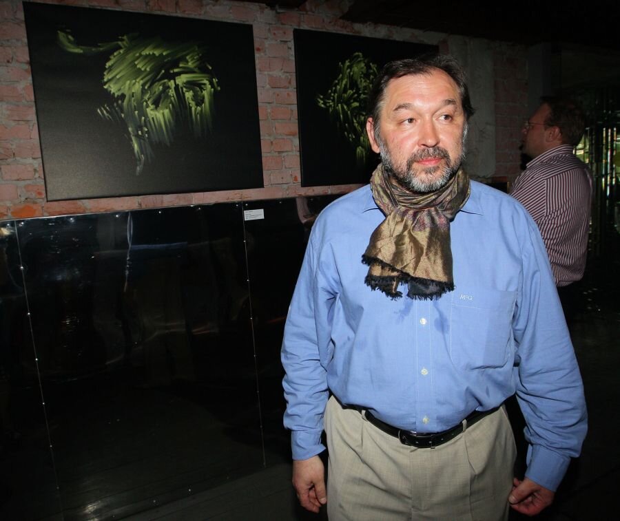    Художник Олег Тыркин © Руслан Кривобок/РИА Новости