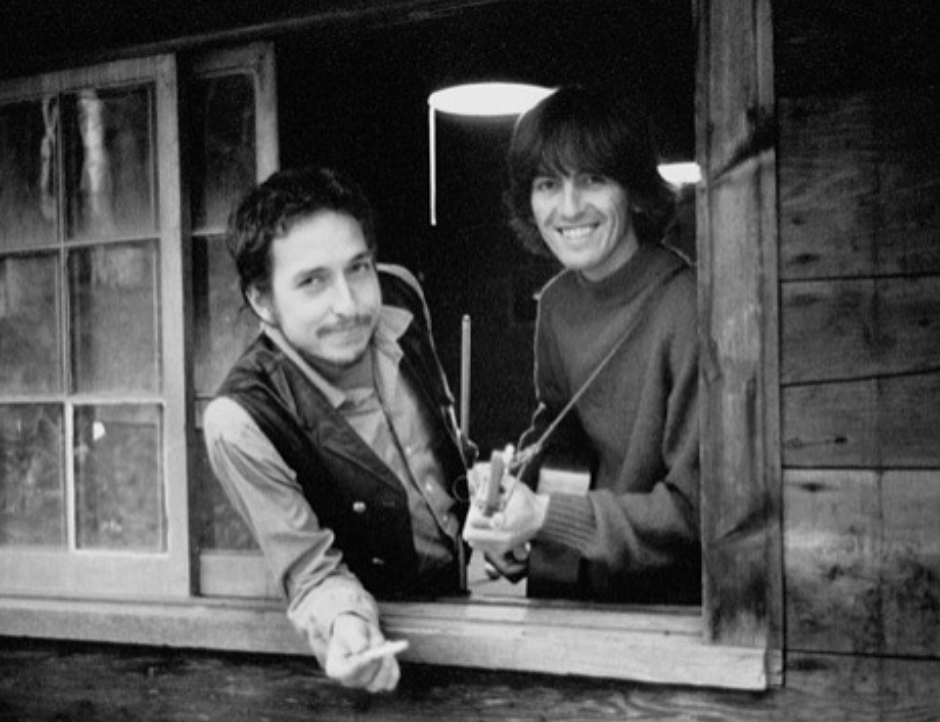 Bob Dylan and George Harrison