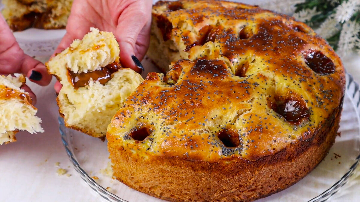 Не пирог а сказка! Обалденный, необыкновенный, воздушный как облако со сгущёнкой.