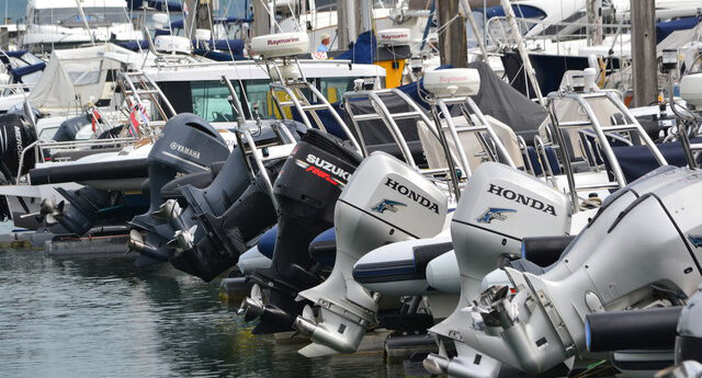 Брендовые лодочные моторы