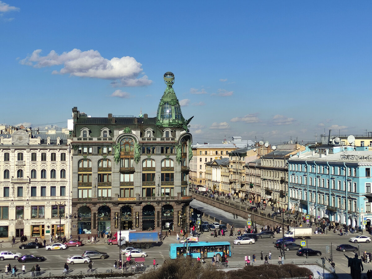 Невский проспект в Санкт-Петербурге (из фотоархива автора блога)