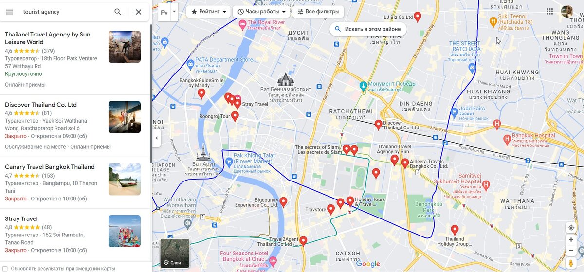 Карта бангкок банка. Как добраться в центр с.