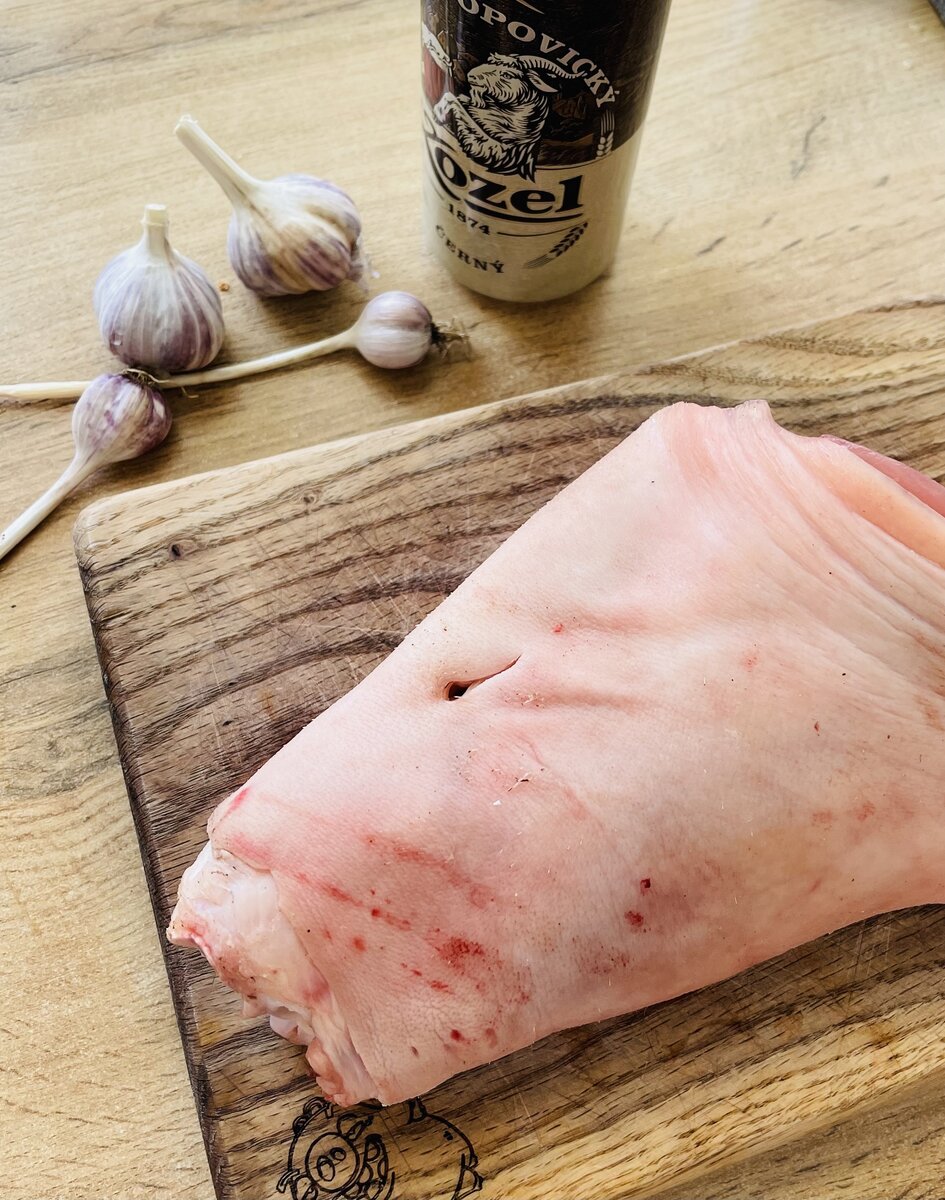 Рулька с проколом