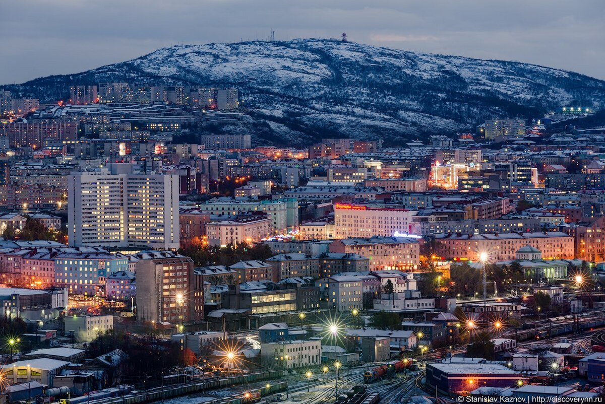 Как выглядит город мурманск ТОП 6: самые крупные северные города мира Хакнем Дзен