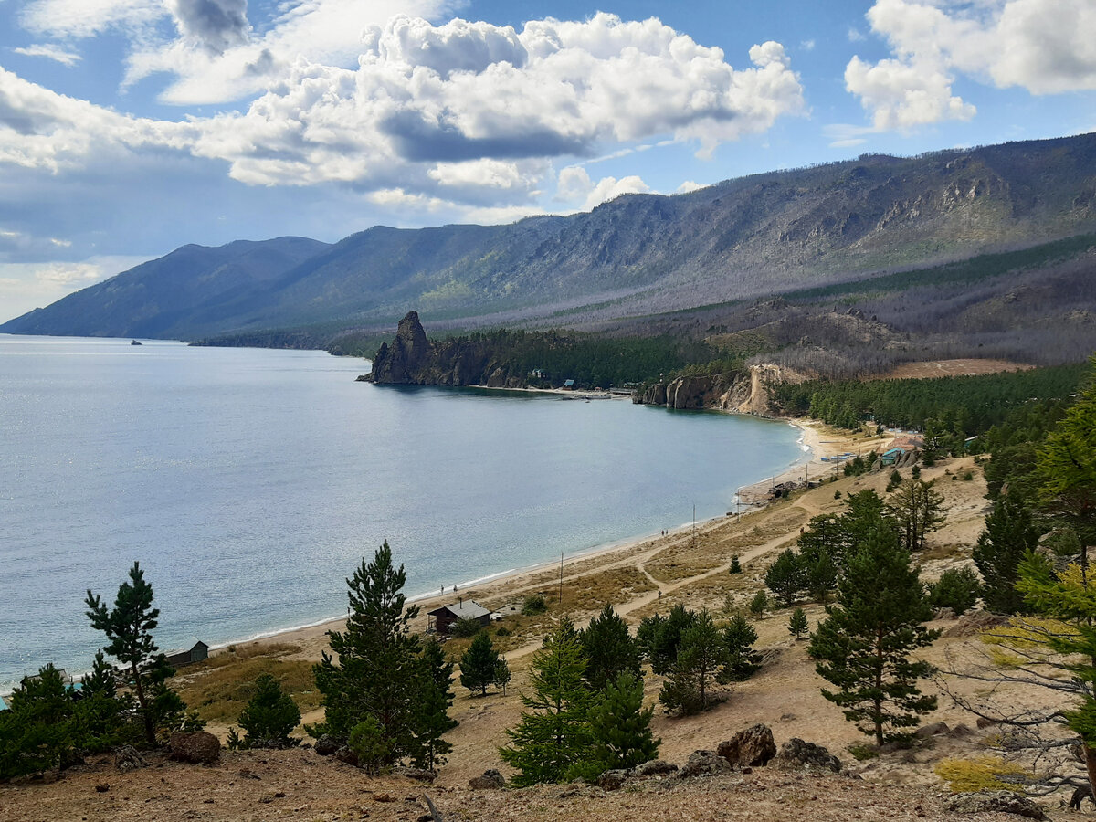 Лиственничный залив Байкал