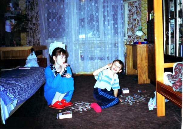 Мы с братом в наши те самые кулинарные годы