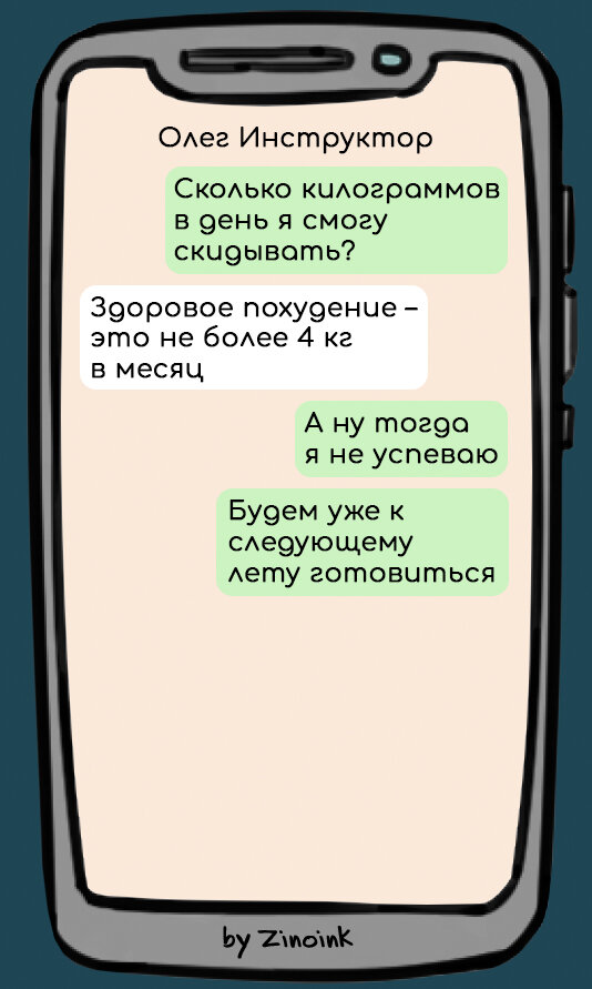 В которых его просят подготовить тело к лету за месяц, 8 смешных переписок с инструктором по фитнесу.