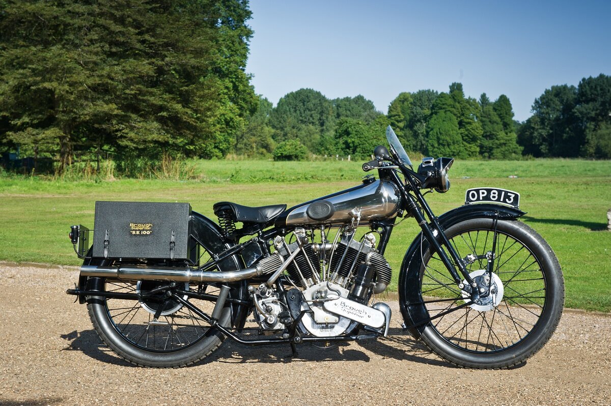 Brough Superior ss100 чертежи