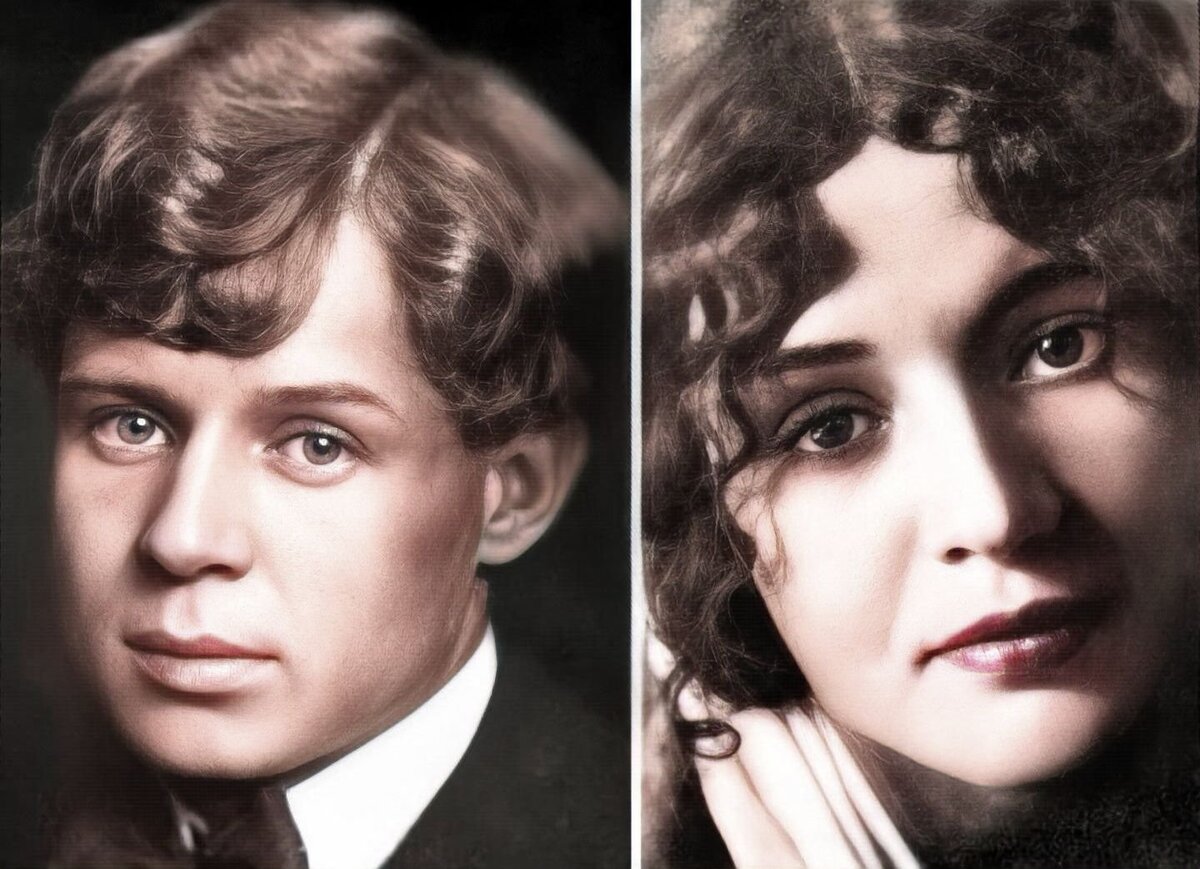 Сергей Есенин и Зинаида Райх.