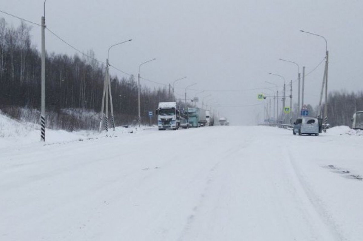    Движение на федеральных трассах ограничили для большегрузов в Забайкалье