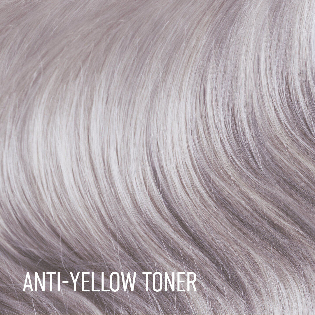 Anti-yellow toner